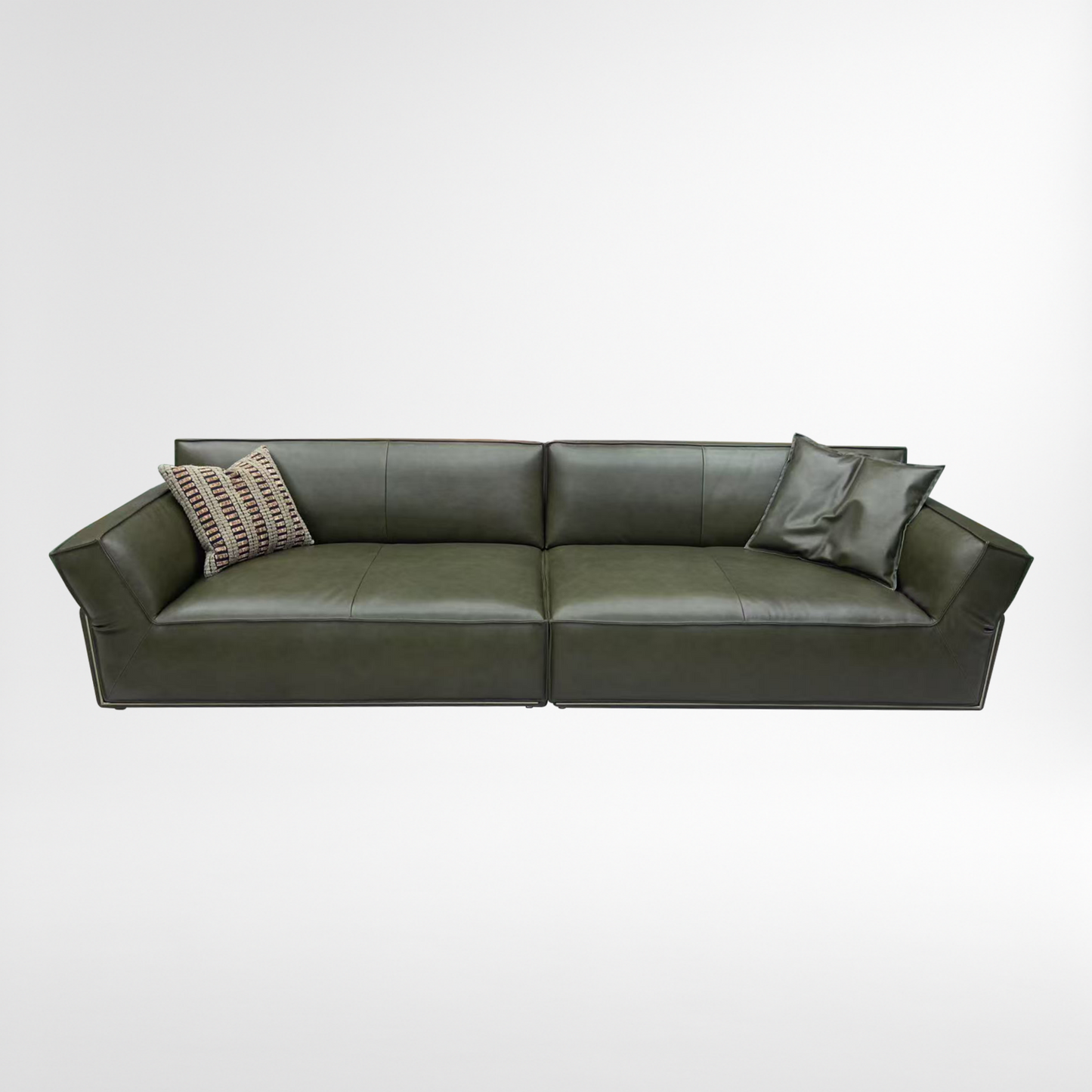 Nomos 4‑Seater Family Leather Sofa