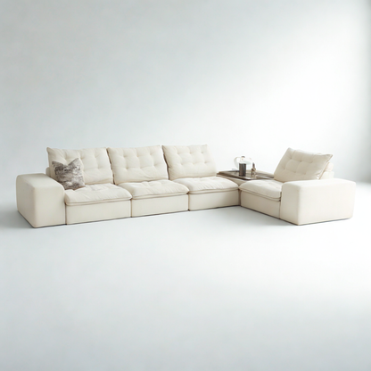 Nephele modular fabric sofa in off white – oversized NZ couch