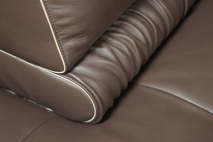 Neso Modular Leather & Fabric Sofa