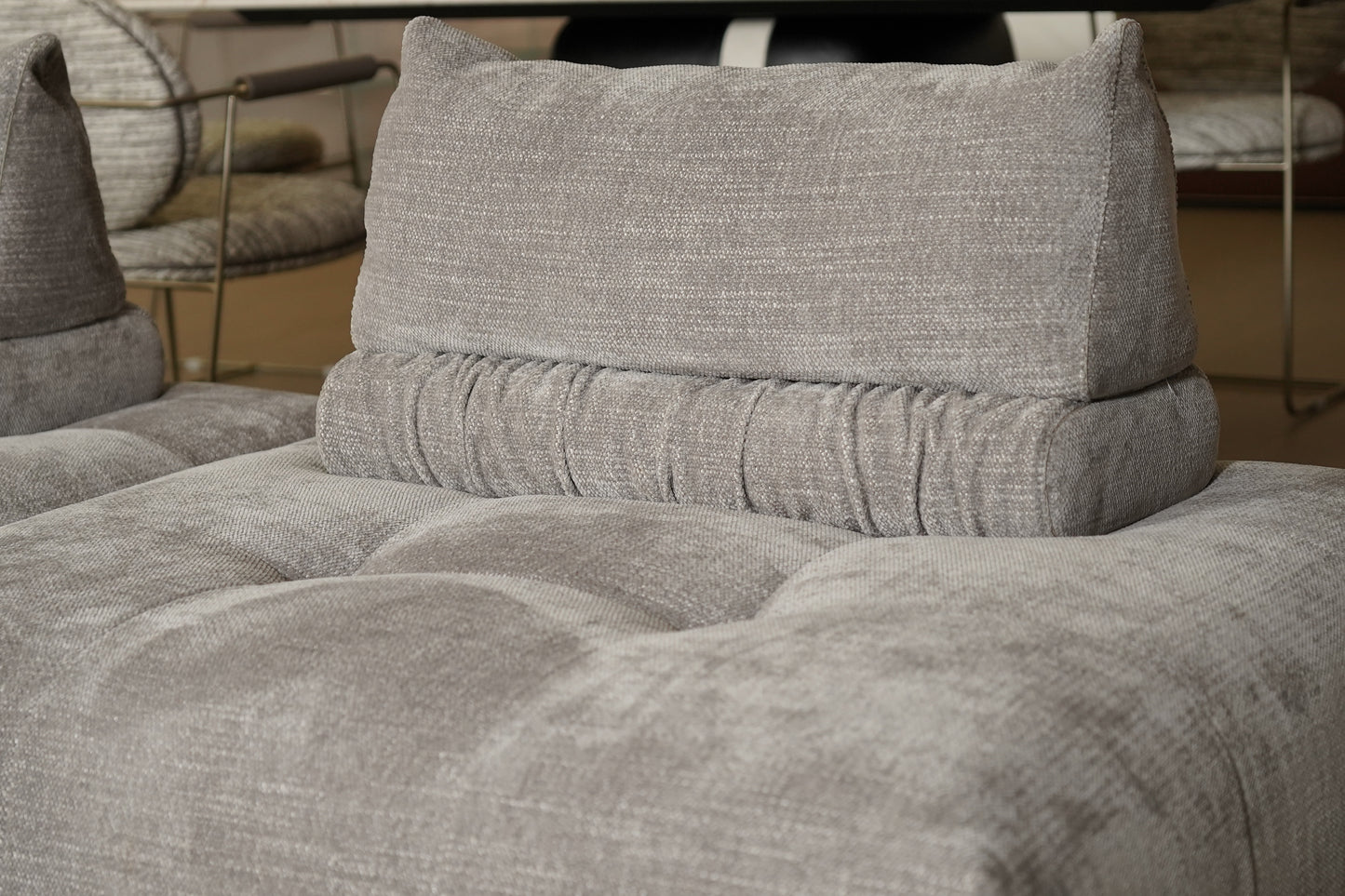 Neso Modular Leather & Fabric Sofa