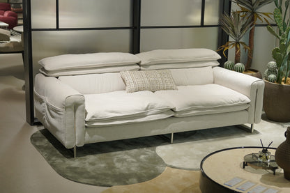 Eury 3-Seater Fabric Sofa