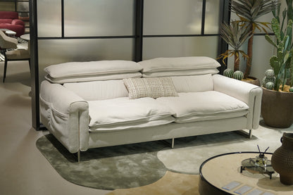 Eury 3-Seater Fabric Sofa