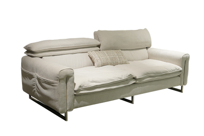 Eury 3-Seater Fabric Sofa