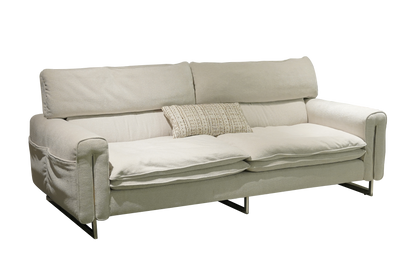 Eury 3-Seater Fabric Sofa