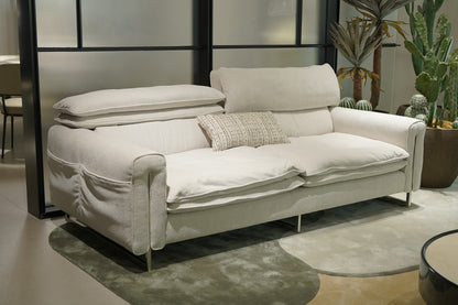 Eury 3-Seater Fabric Sofa